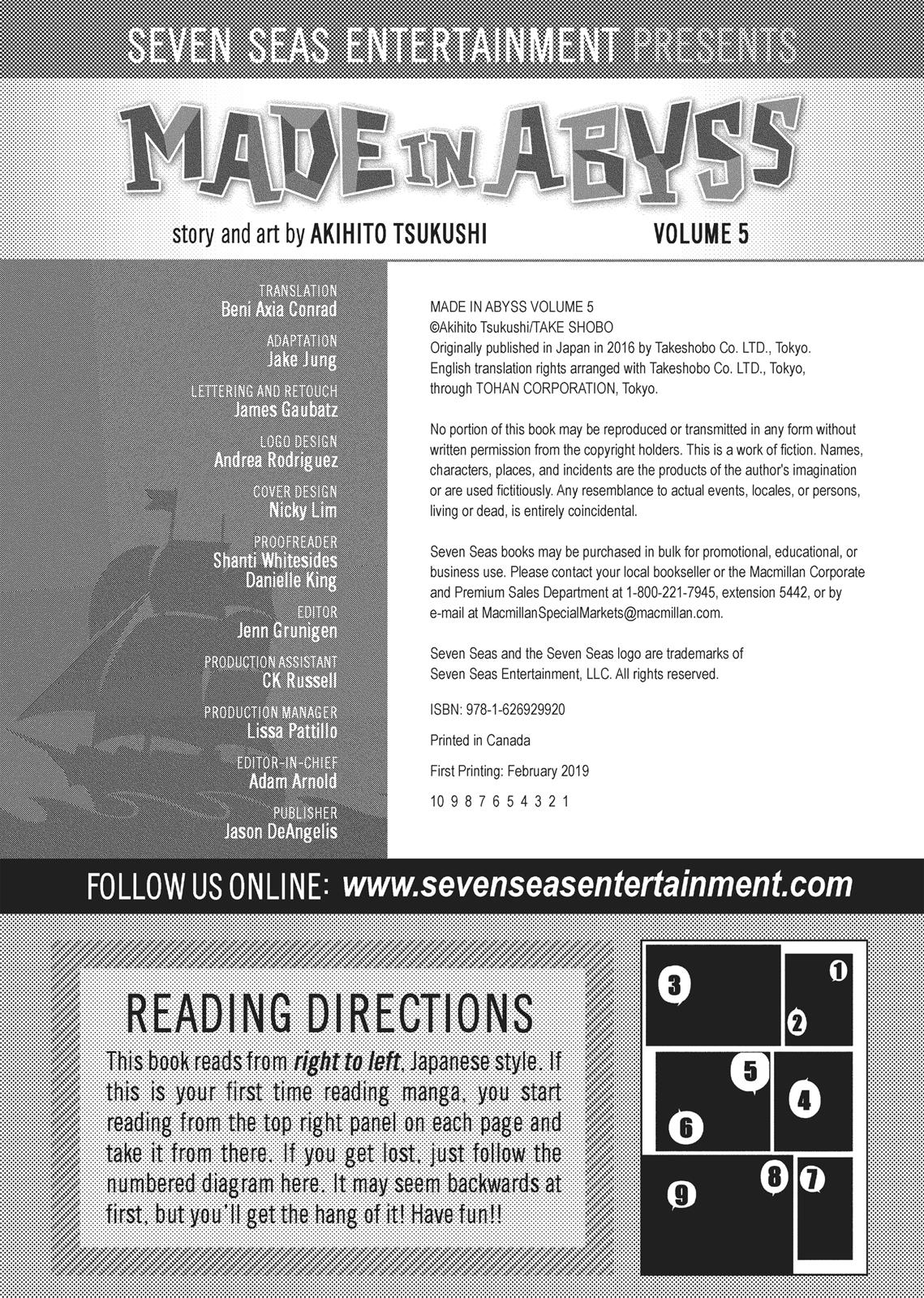 Read Made in Abyss Manga Online
