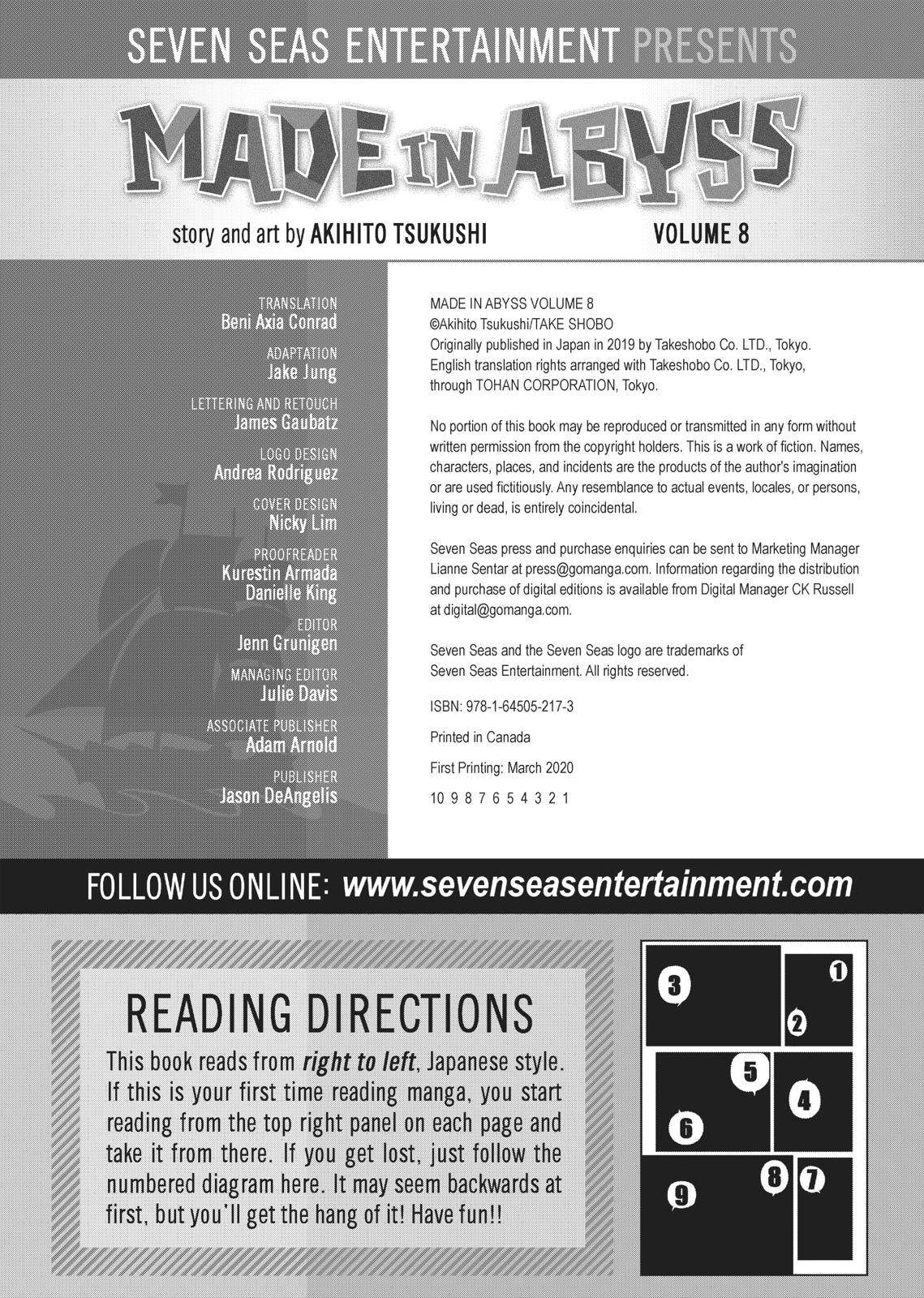 Read Made in Abyss Manga Online