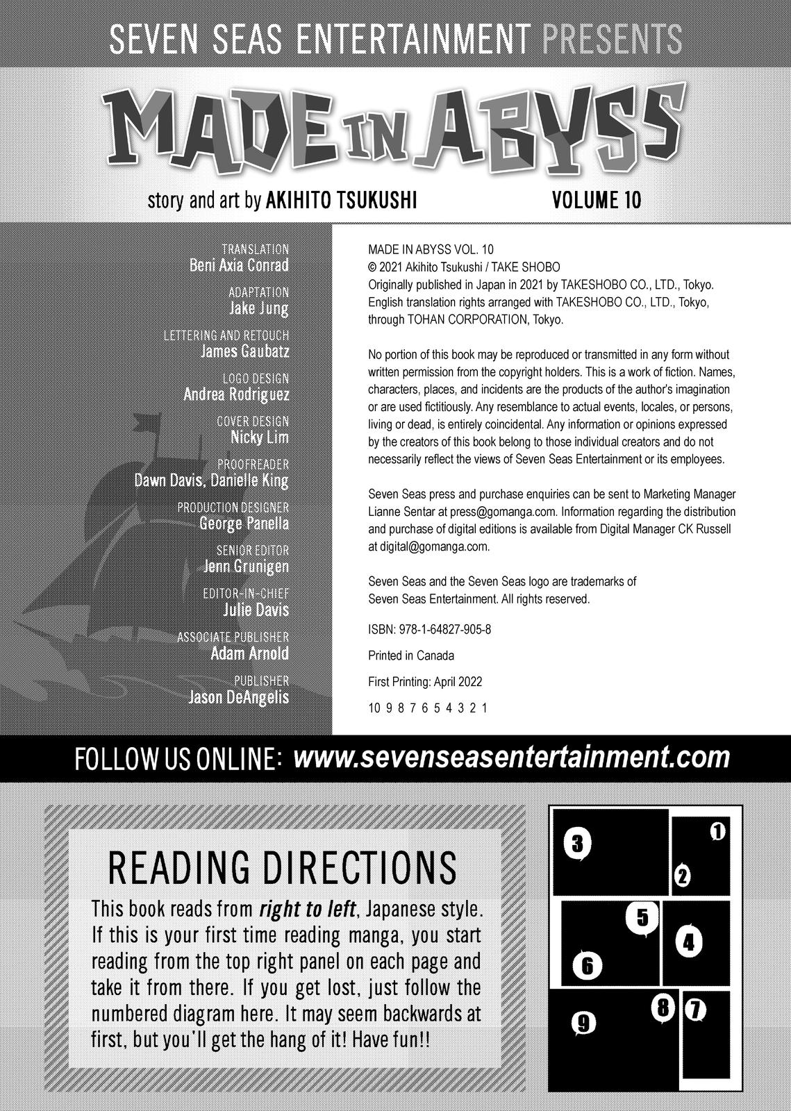 Read Made in Abyss Manga Online