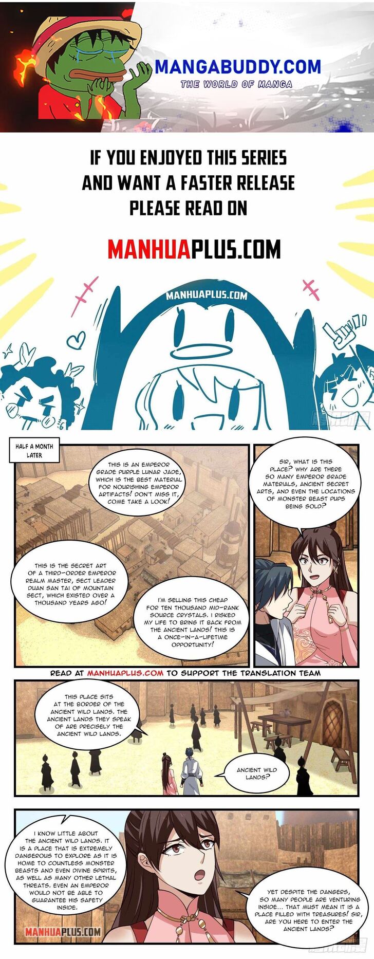Read Martial Peak Manga Online