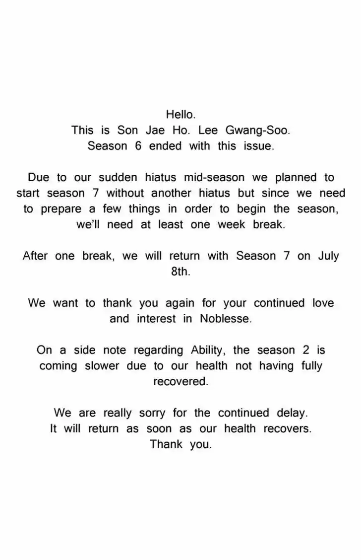 Read NOBLESSE Manga Online