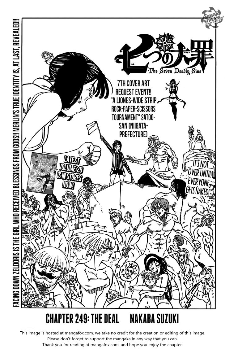 Read Nanatsu no Taizai Manga Online