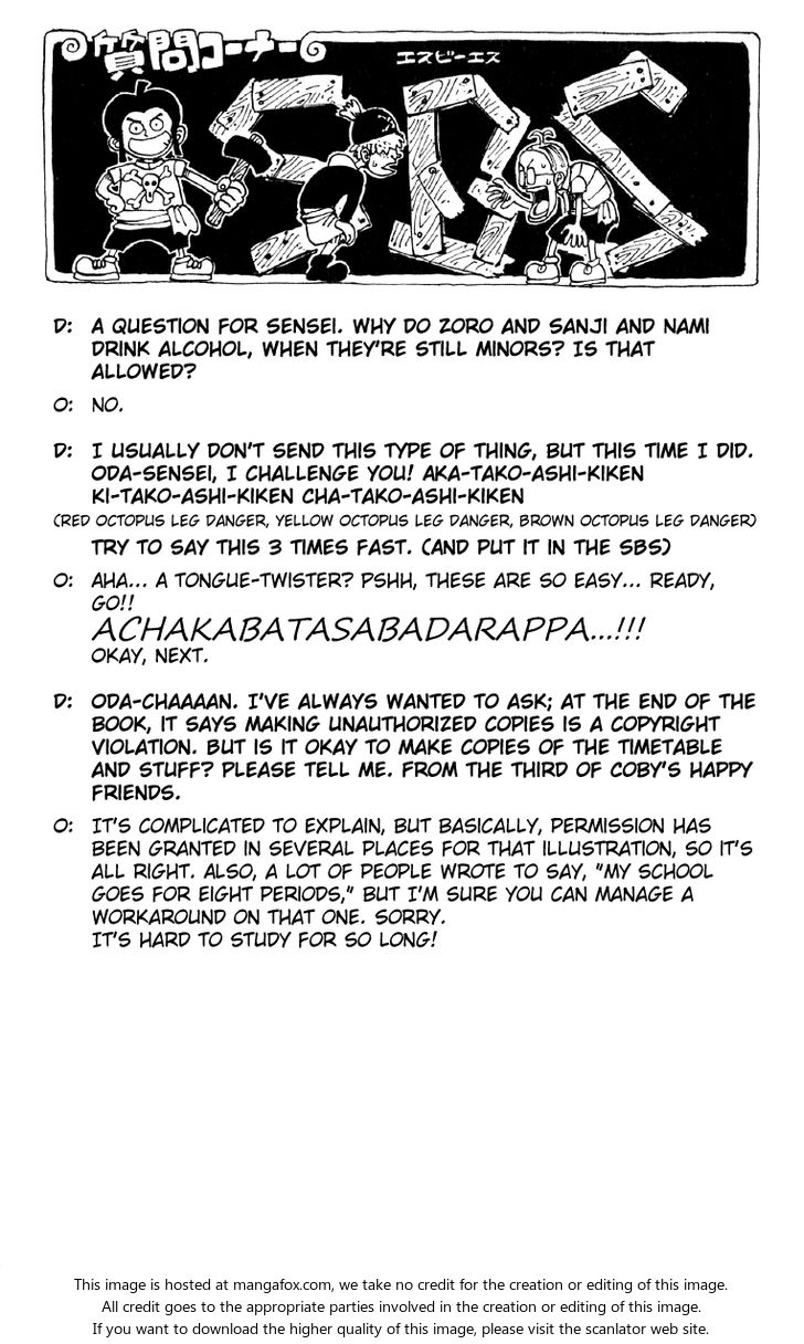 Read One Piece Manga Online