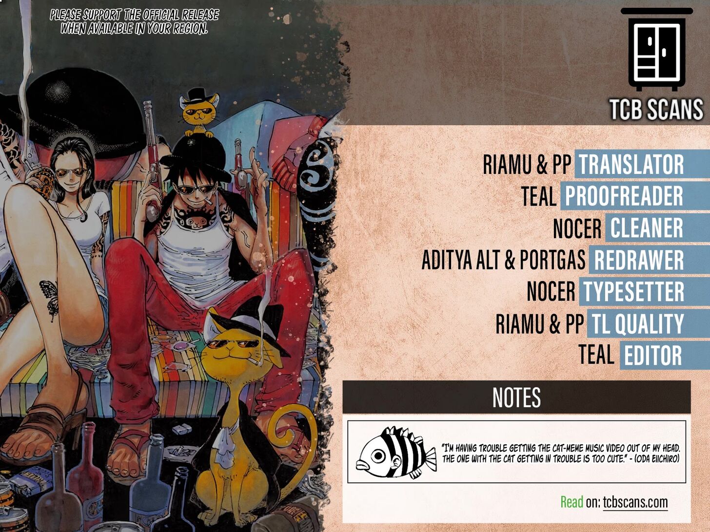 Read One Piece Manga Online
