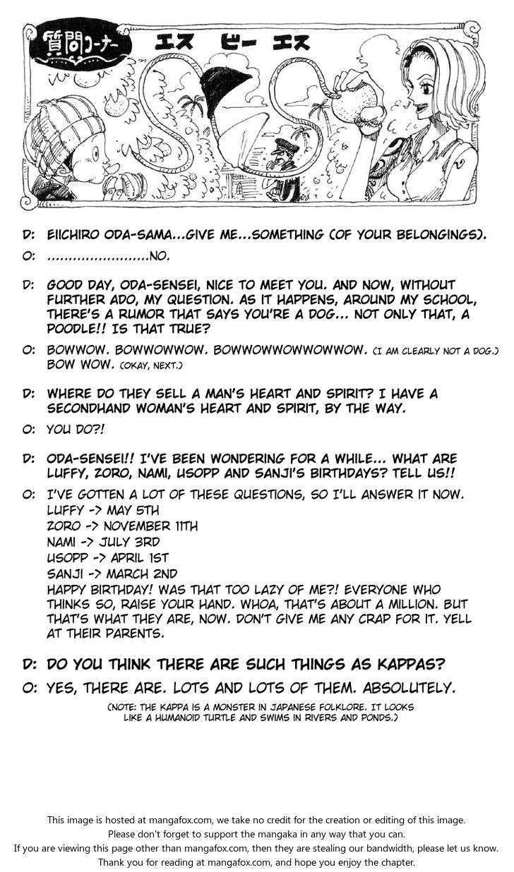 Read One Piece Manga Online