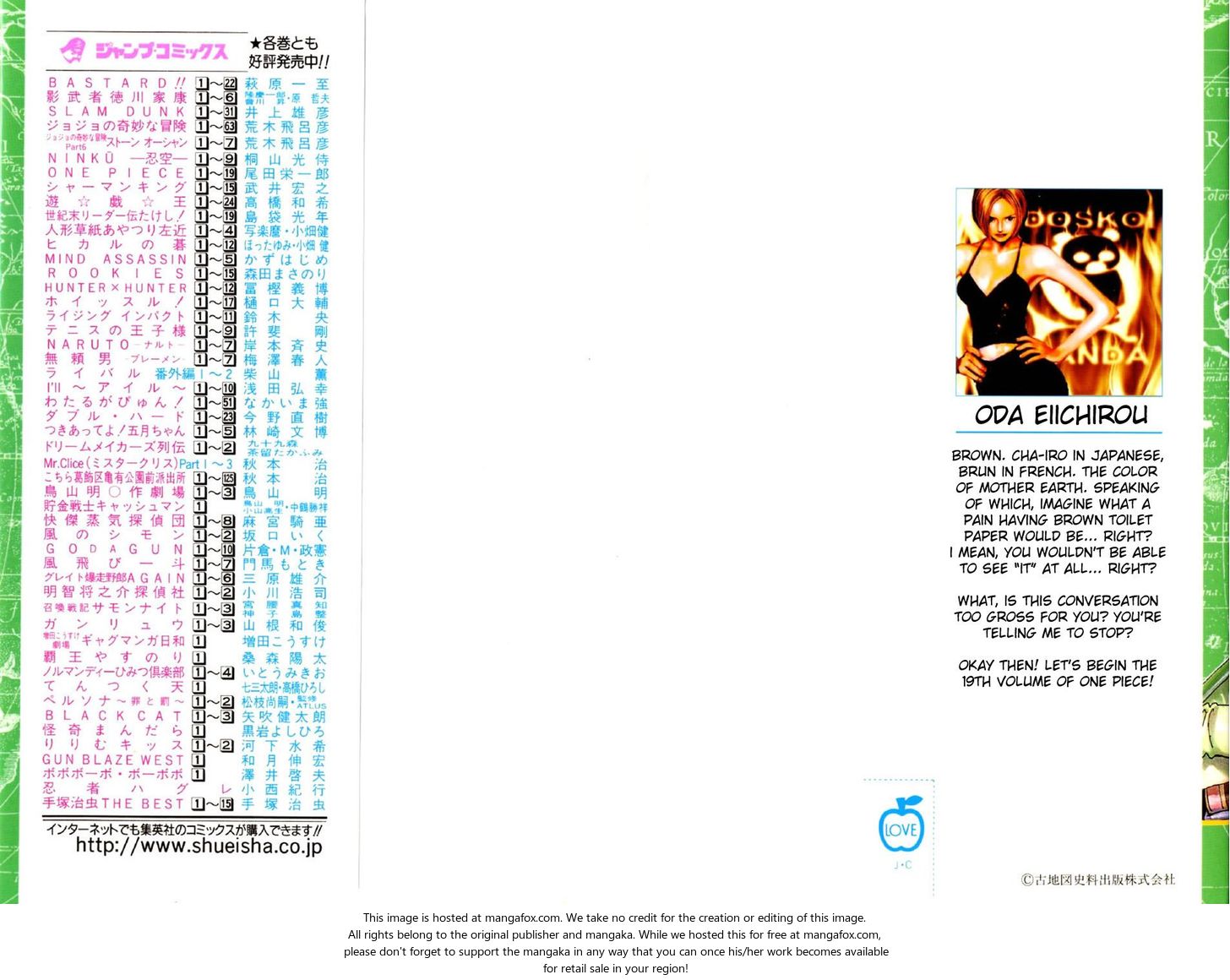 Read One Piece Manga Online