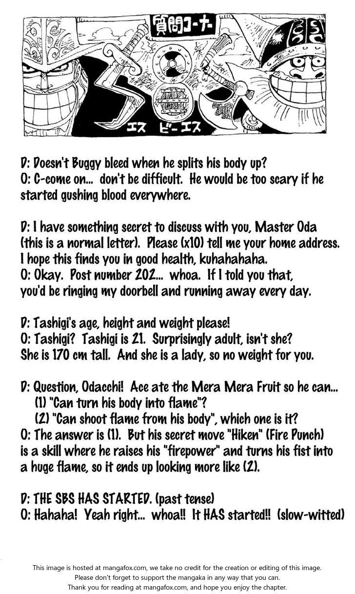 Read One Piece Manga Online