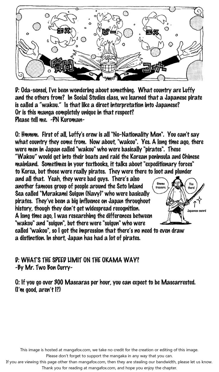 Read One Piece Manga Online