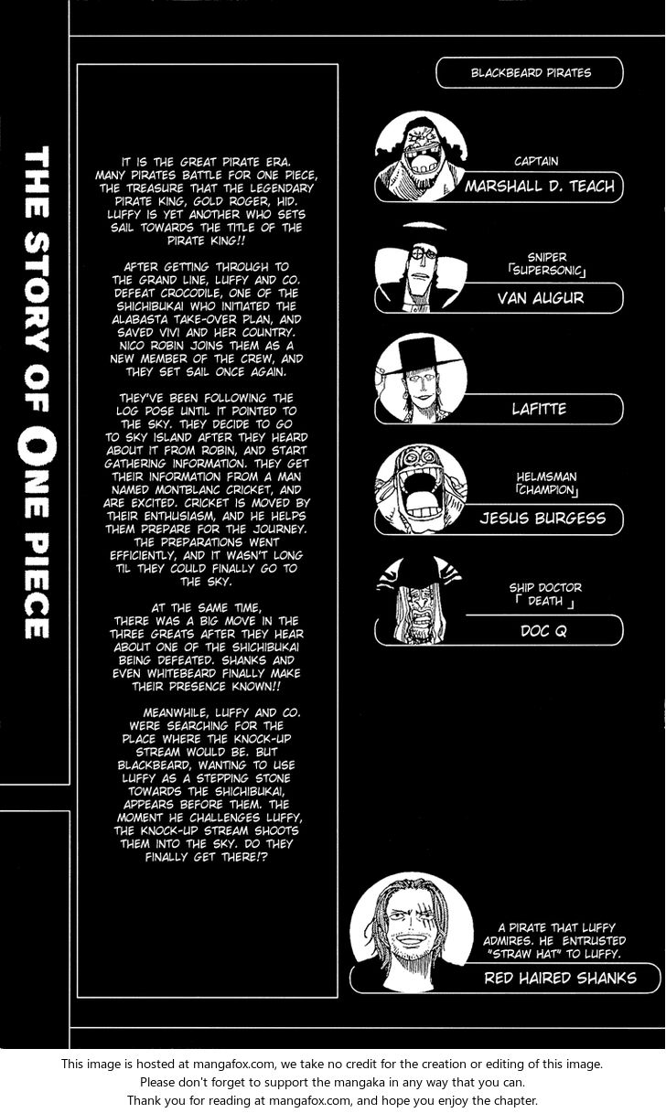 Read One Piece Manga Online