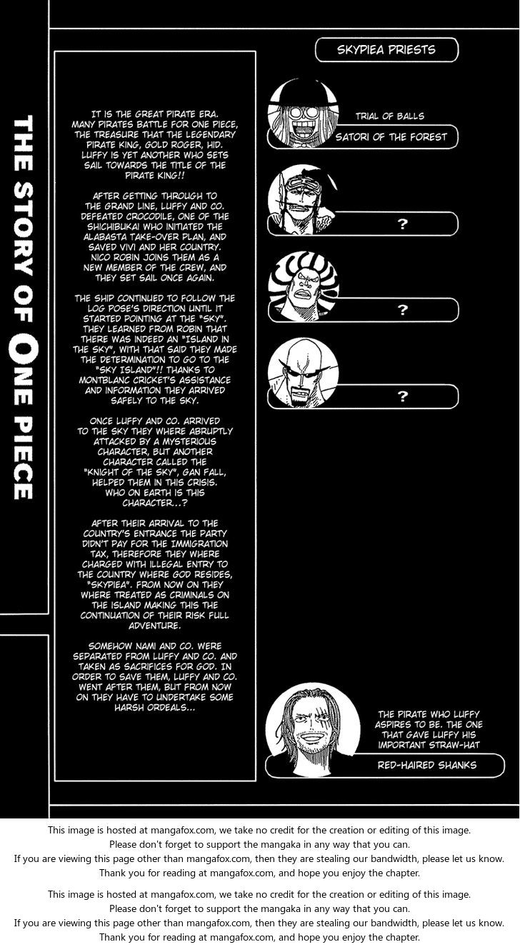 Read One Piece Manga Online