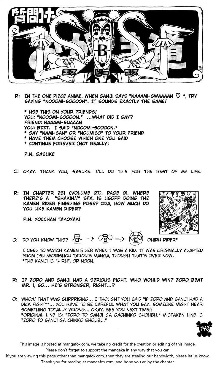 Read One Piece Manga Online