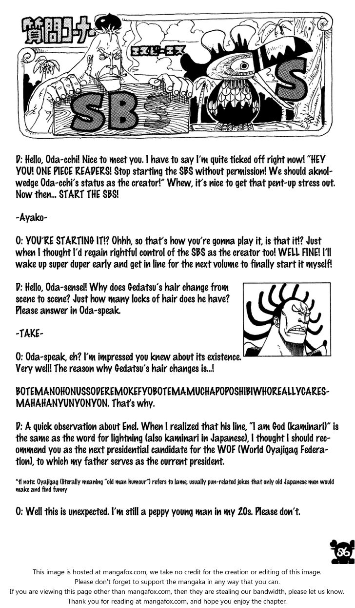 Read One Piece Manga Online