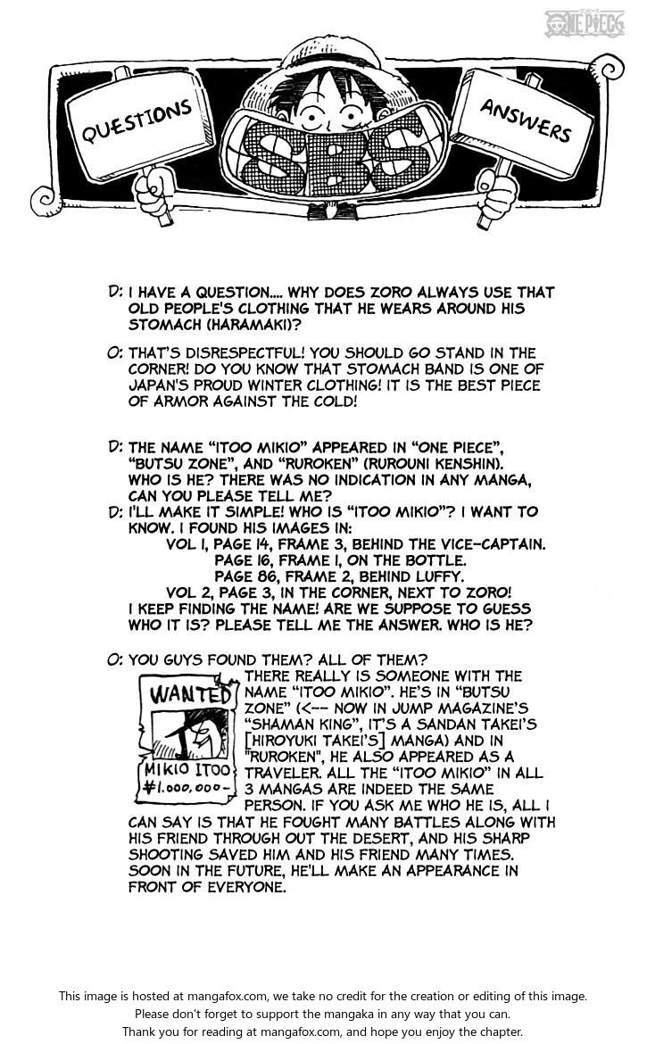 Read One Piece Manga Online