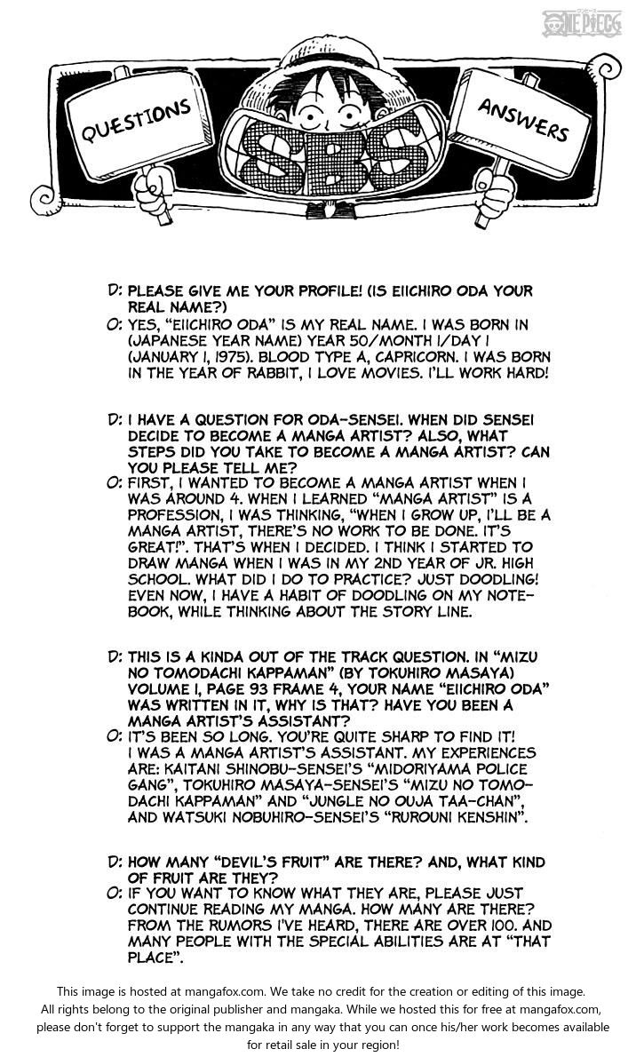Read One Piece Manga Online