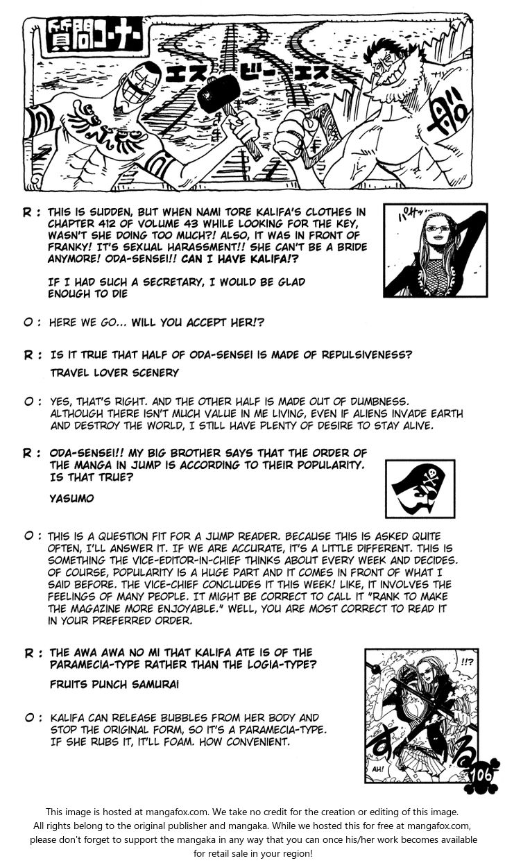 Read One Piece Manga Online