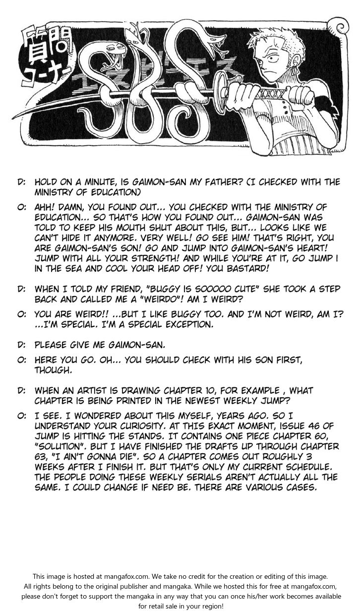 Read One Piece Manga Online