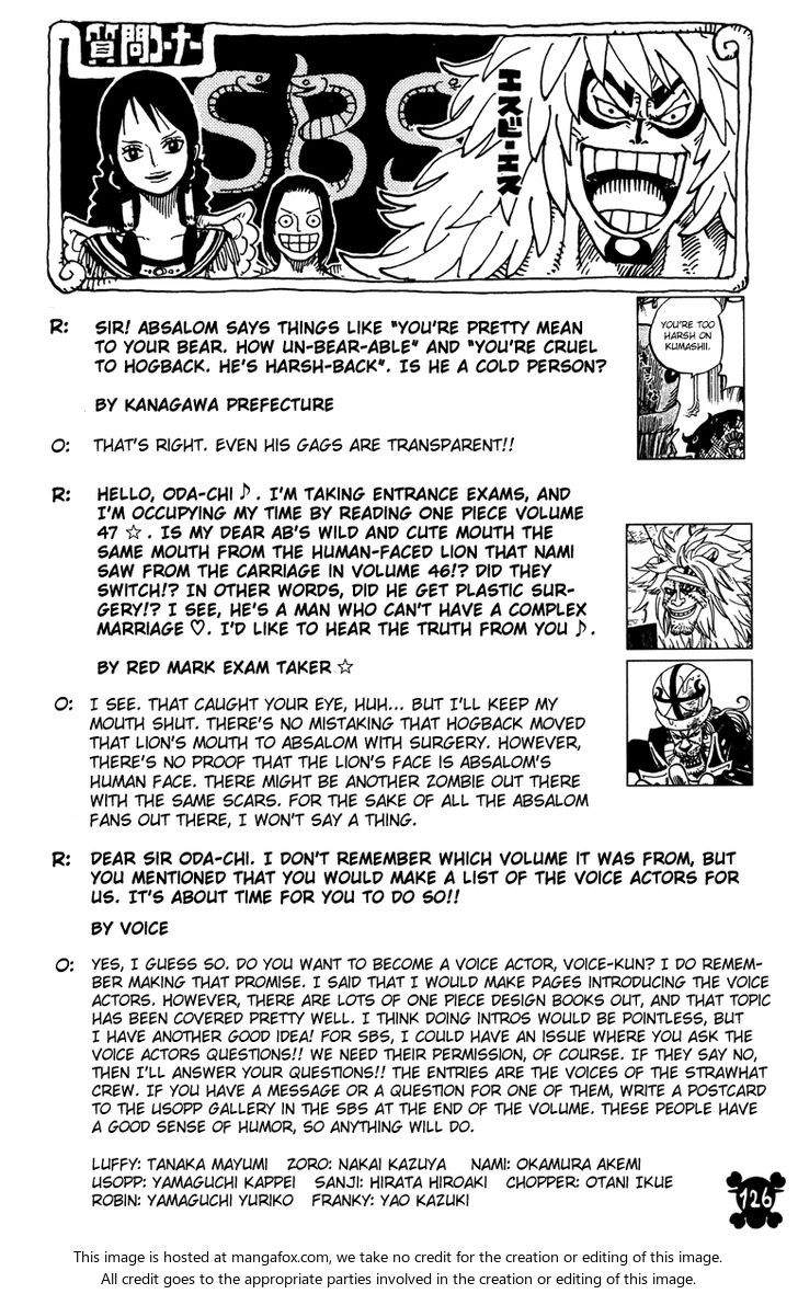 Read One Piece Manga Online