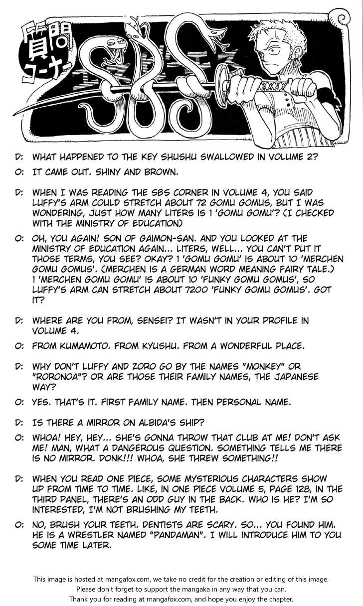 Read One Piece Manga Online