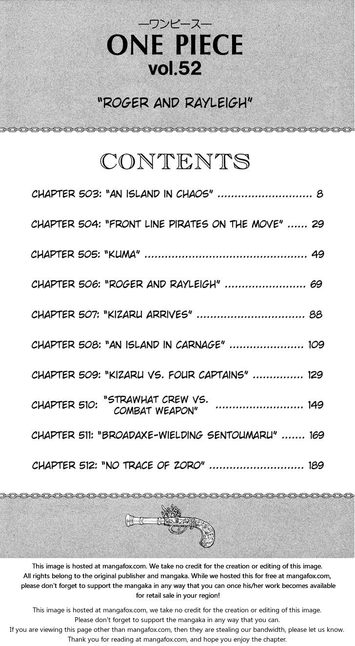 Read One Piece Manga Online