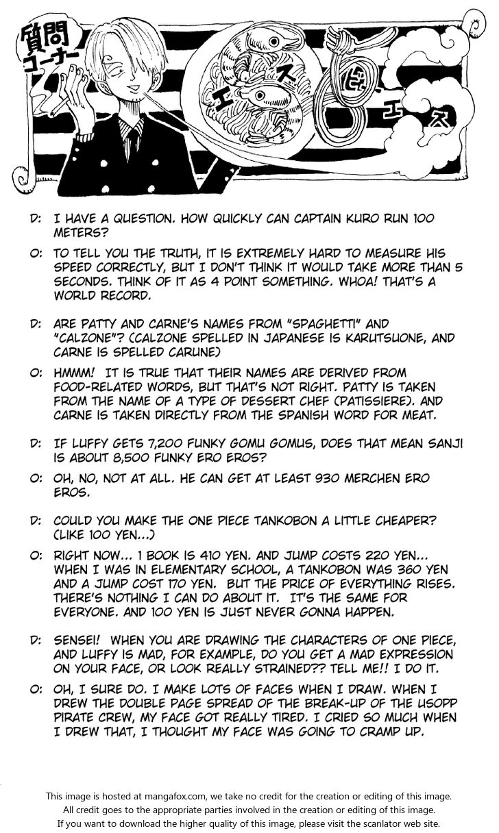 Read One Piece Manga Online