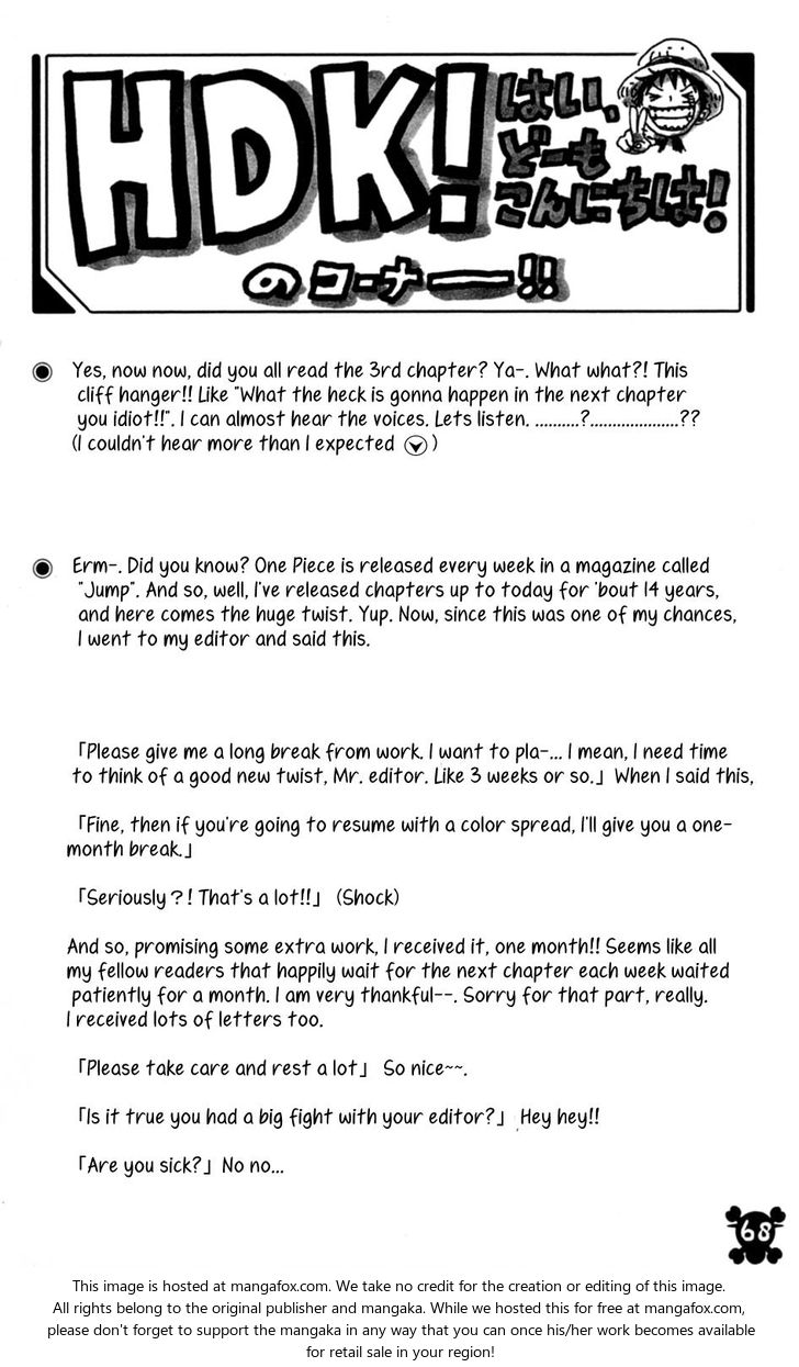 Read One Piece Manga Online