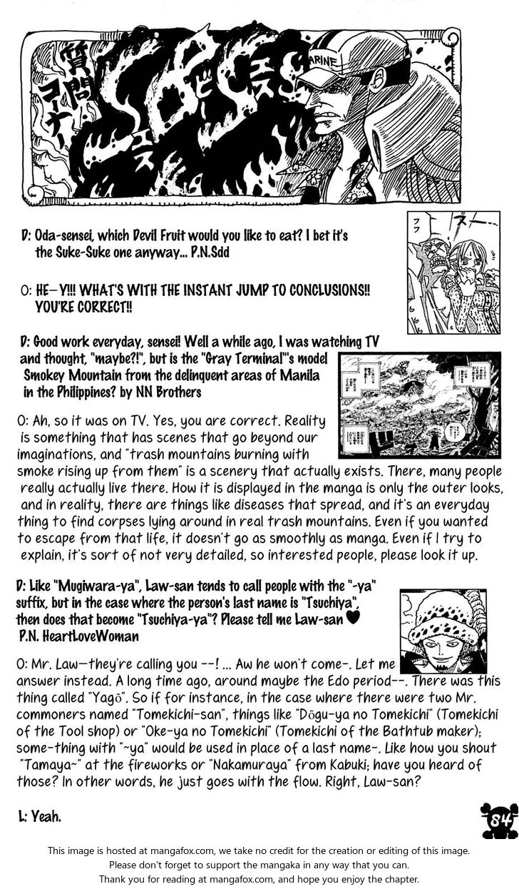 Read One Piece Manga Online