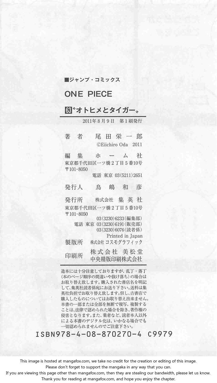 Read One Piece Manga Online