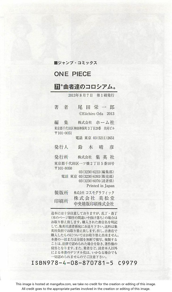 Read One Piece Manga Online
