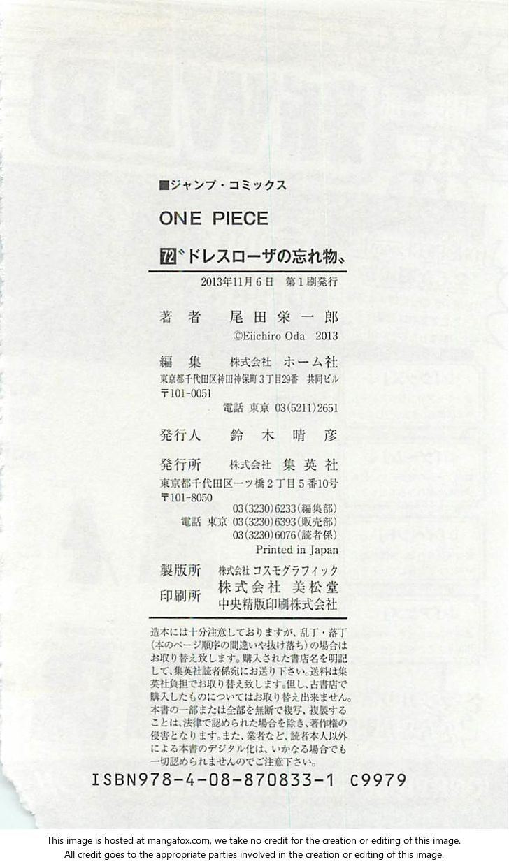 Read One Piece Manga Online