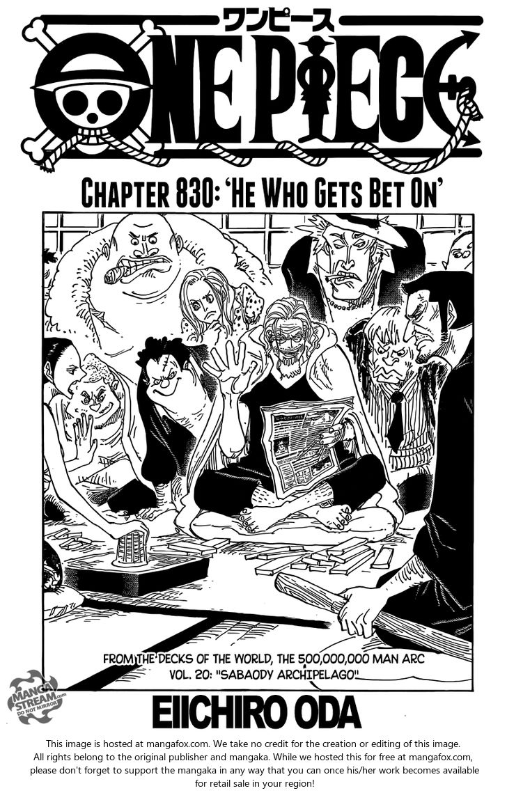 Read One Piece Manga Online