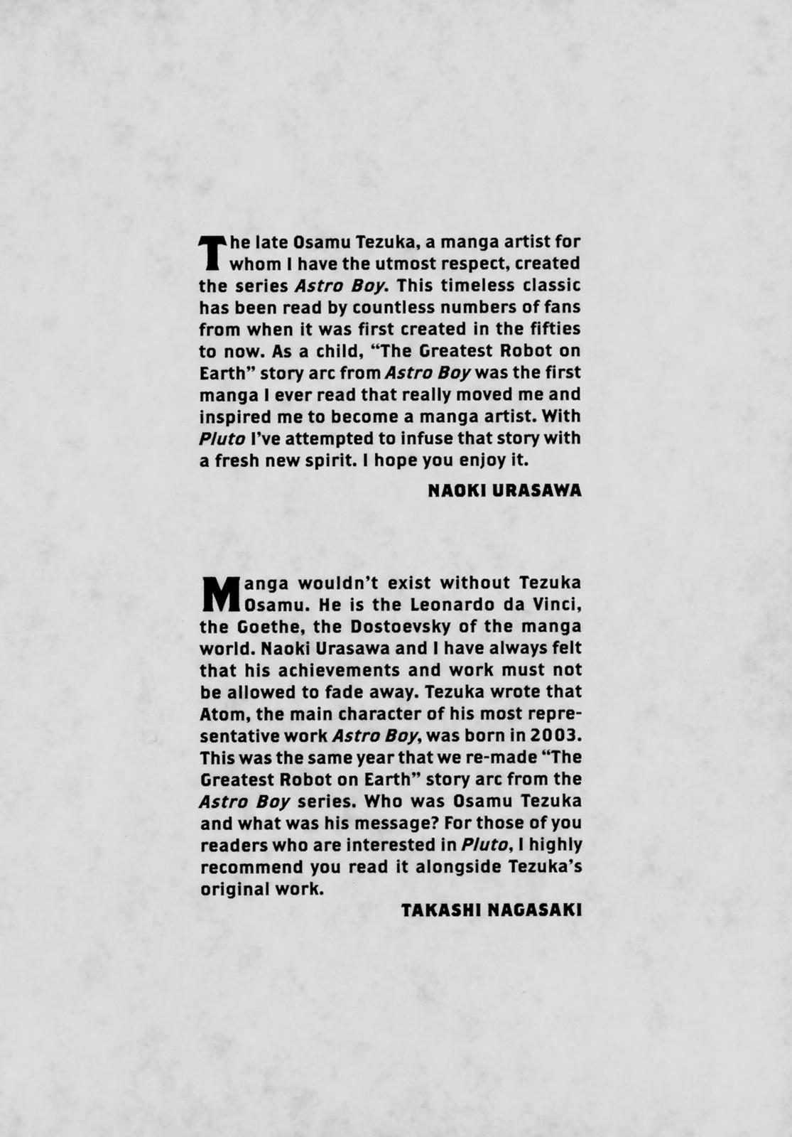Read Pluto_ Urasawa x Tezuka Manga Online