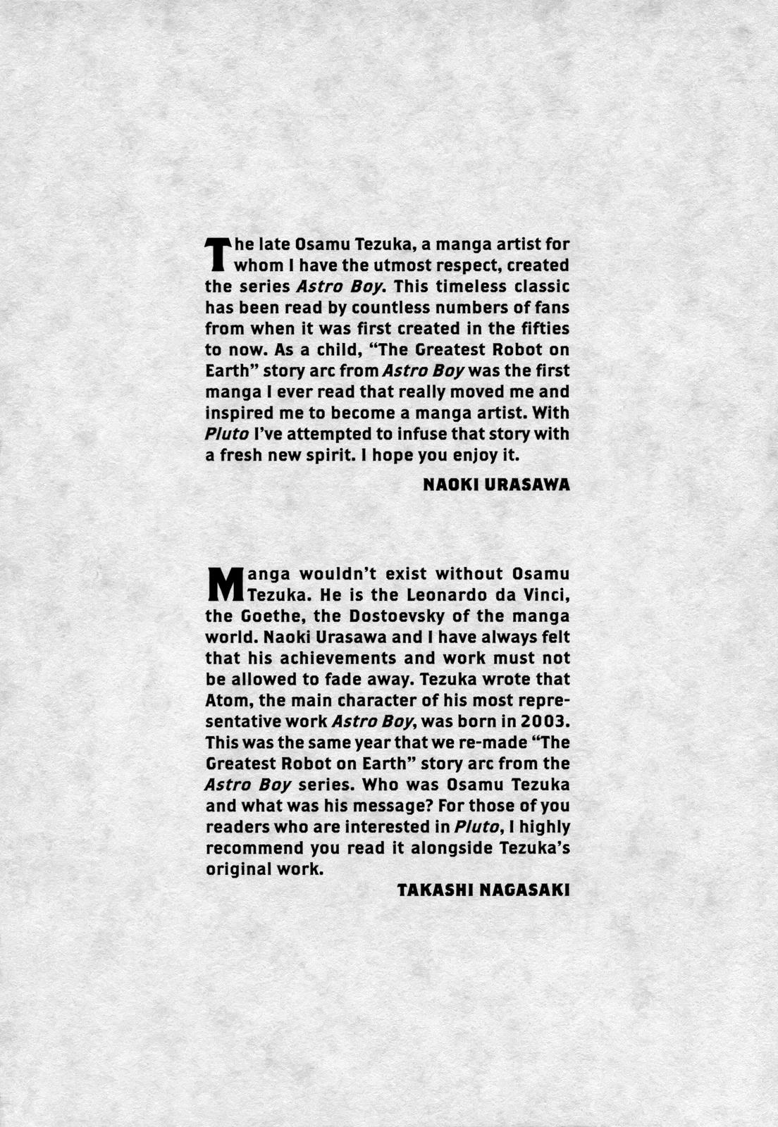 Read Pluto_ Urasawa x Tezuka Manga Online