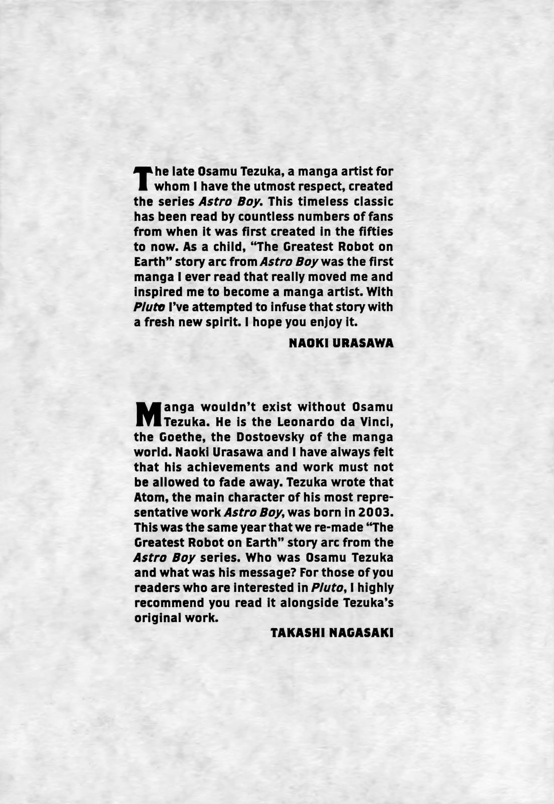 Read Pluto_ Urasawa x Tezuka Manga Online