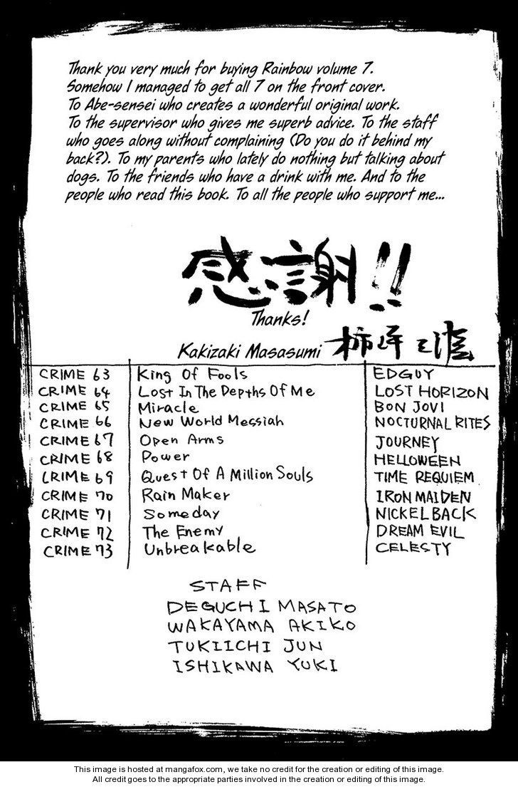 Read Rainbow Manga Online