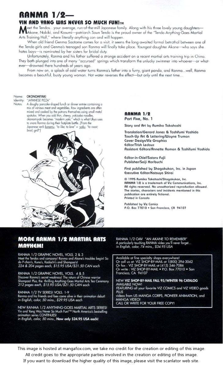 Read Ranma 12 Manga Online
