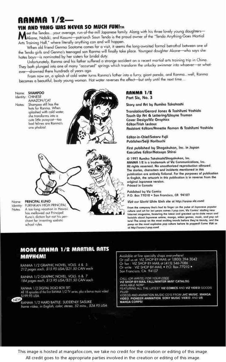 Read Ranma 12 Manga Online
