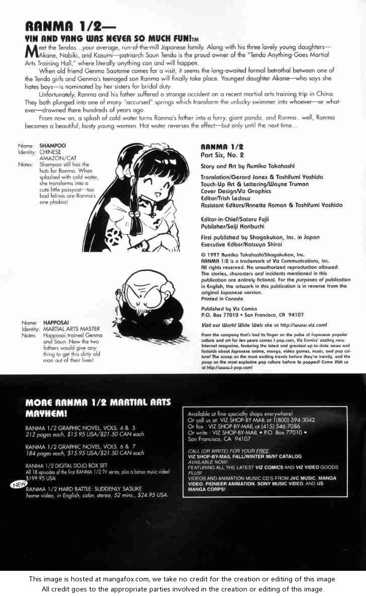 Read Ranma 12 Manga Online