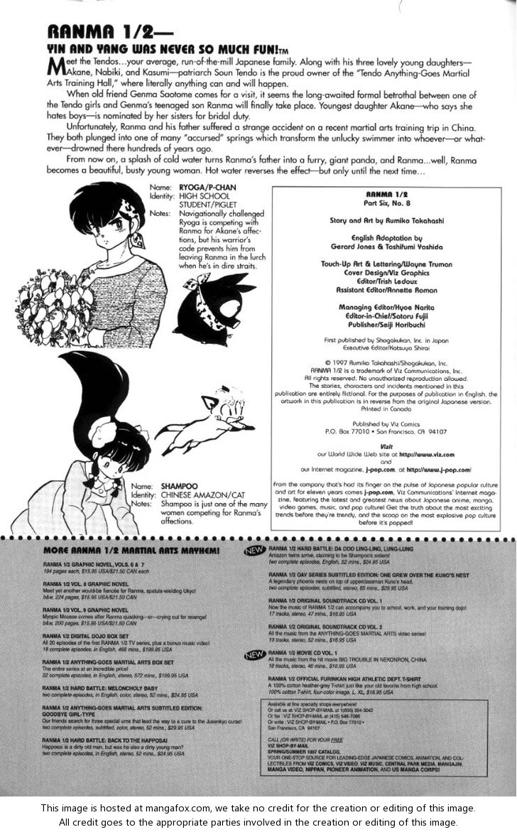 Read Ranma 12 Manga Online