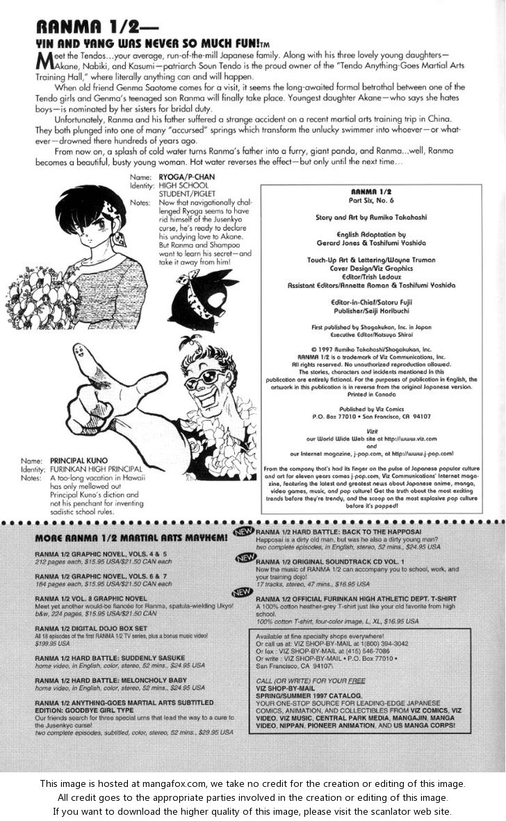 Read Ranma 12 Manga Online