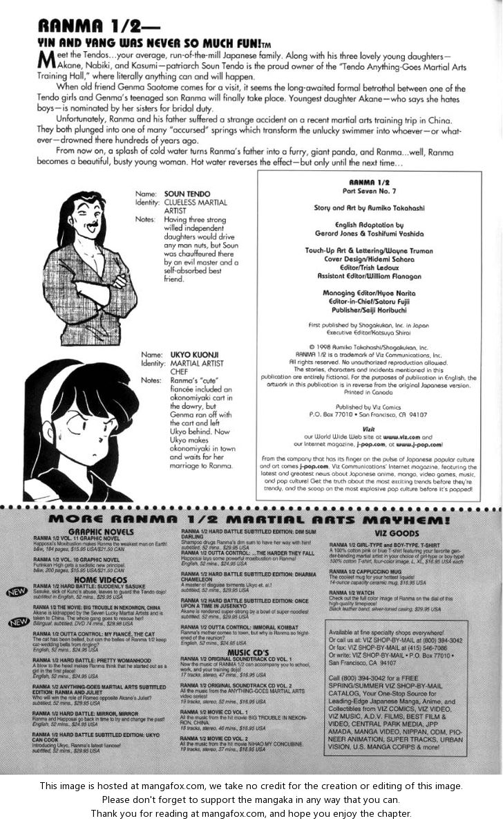 Read Ranma 12 Manga Online