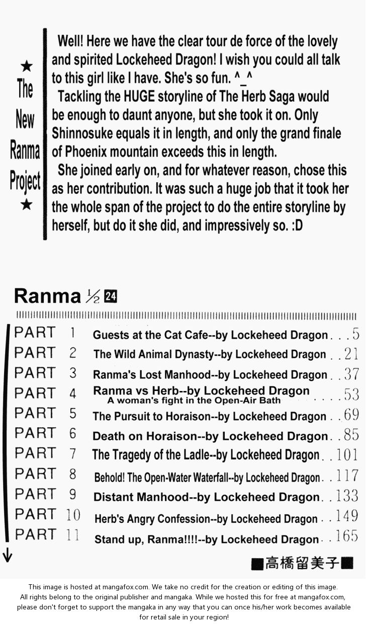 Read Ranma 12 Manga Online