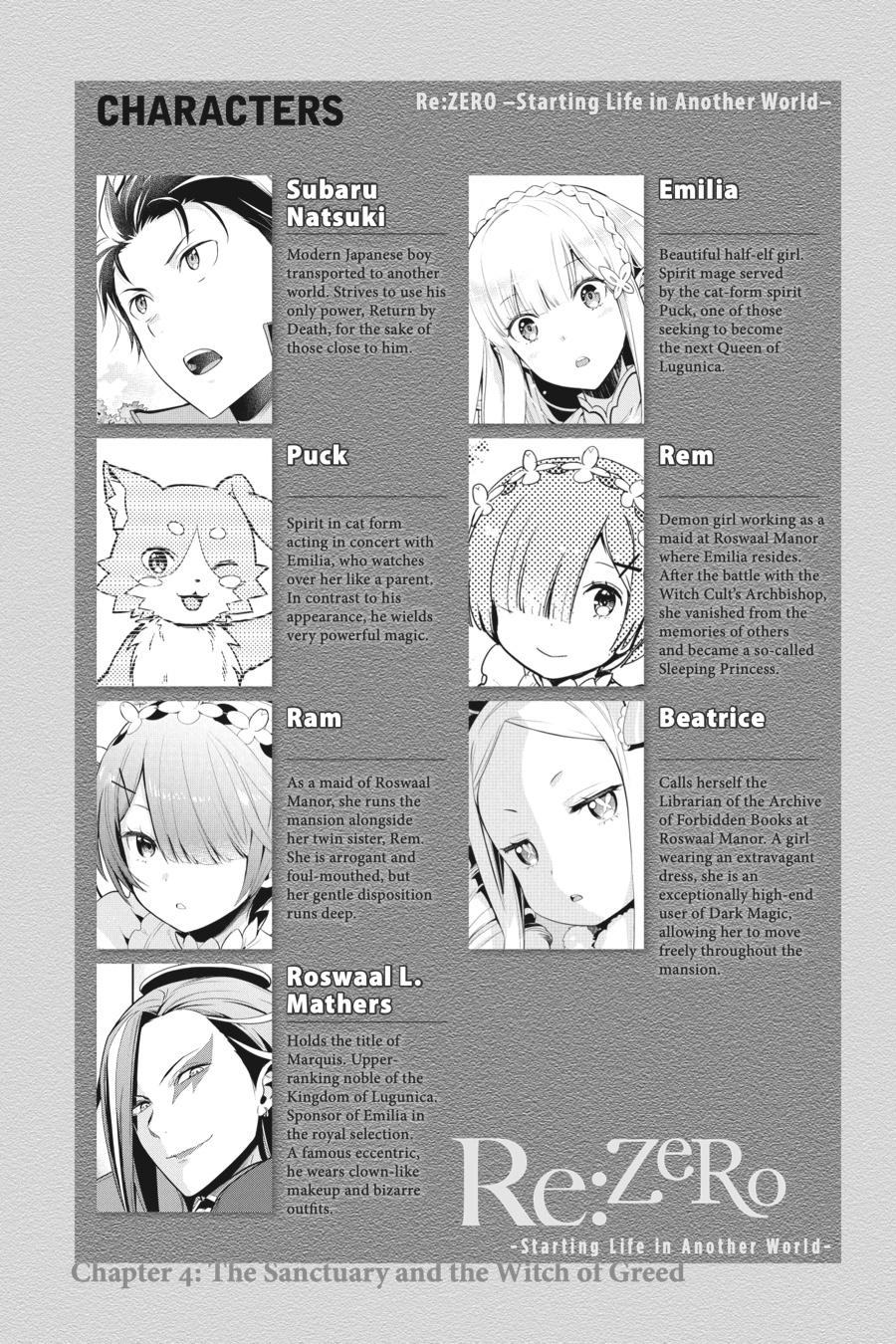 Read Re_ZERO -Starting Life in Another World Manga Online