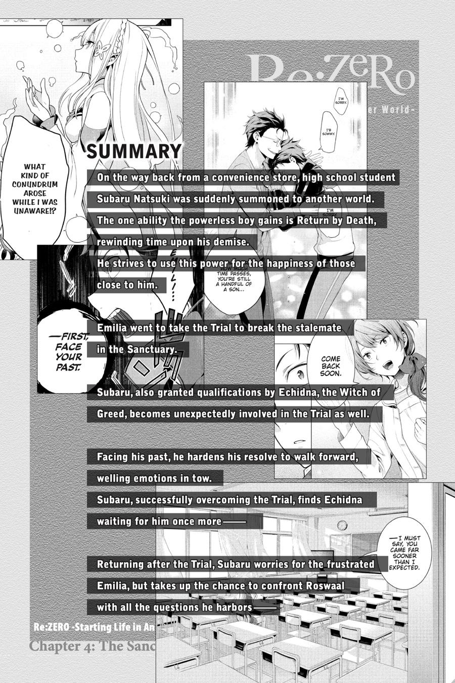 Read Re_ZERO -Starting Life in Another World Manga Online