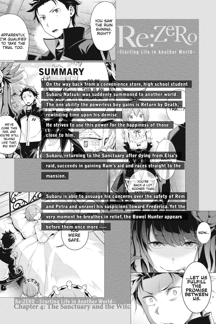 Read Re_ZERO -Starting Life in Another World Manga Online