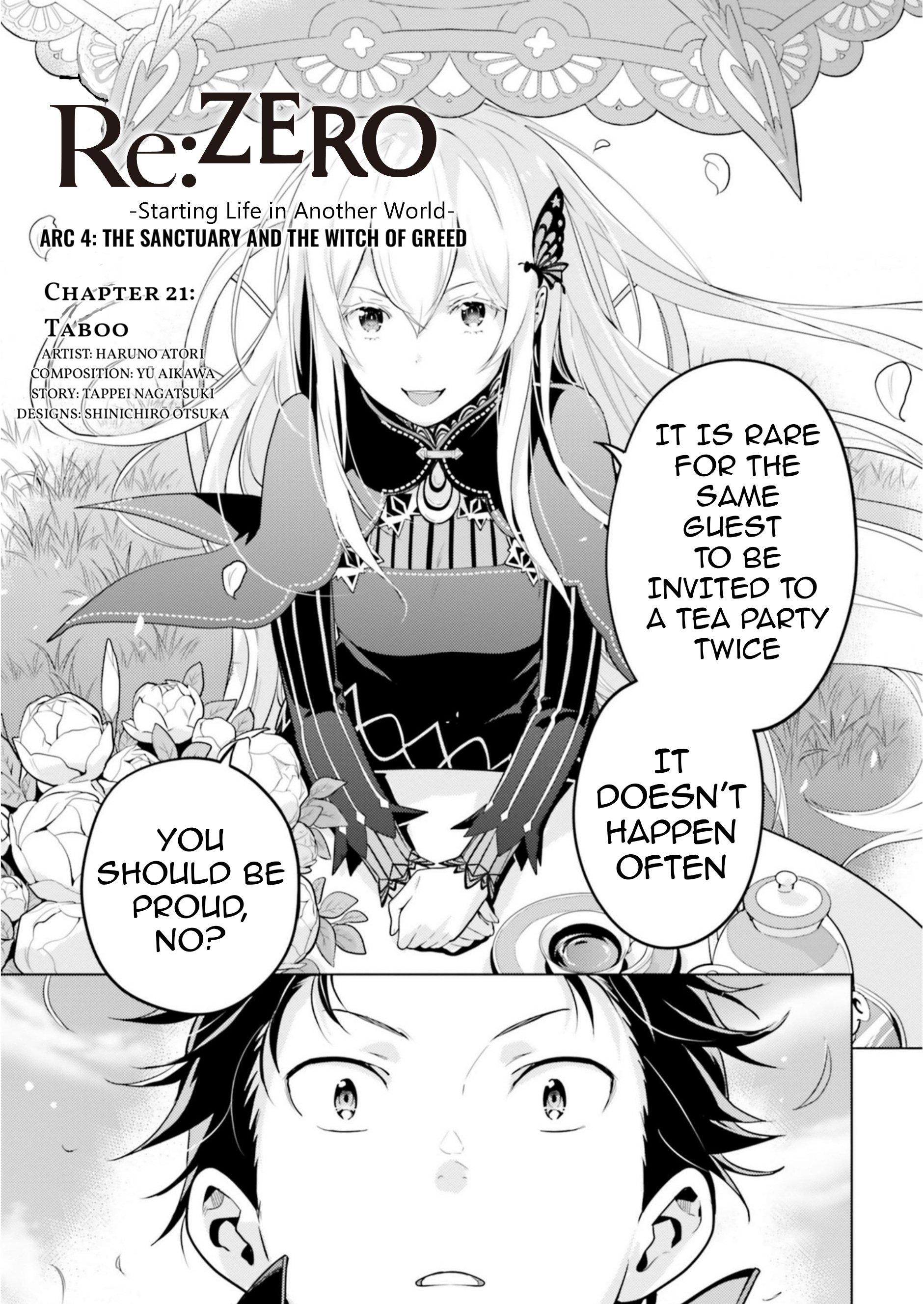 Read Re_ZERO -Starting Life in Another World Manga Online