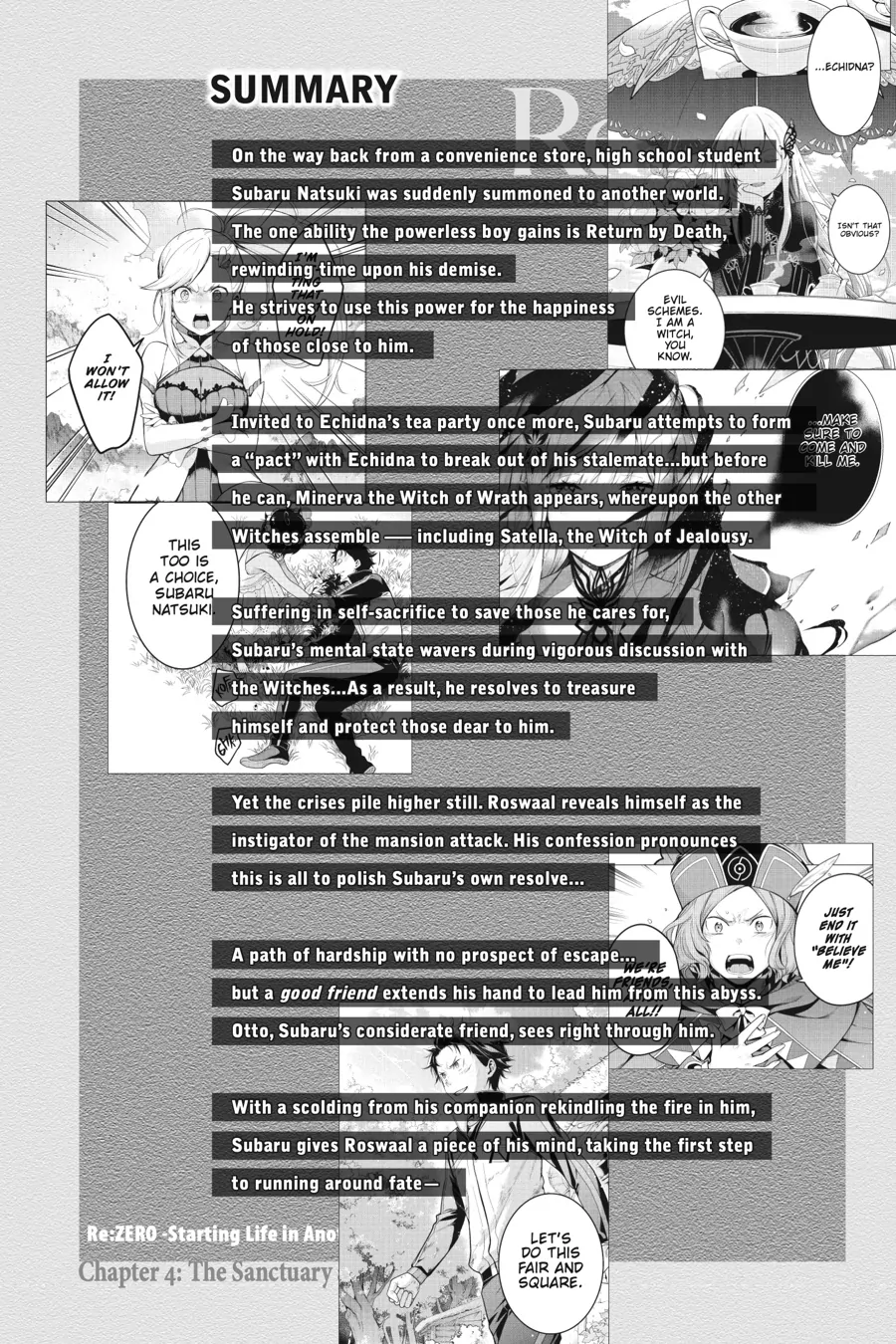 Read Re_ZERO -Starting Life in Another World Manga Online