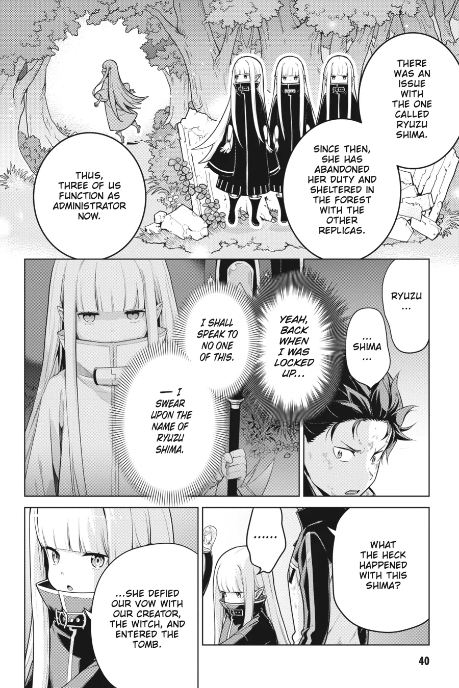 Read Re_ZERO -Starting Life in Another World Manga Online