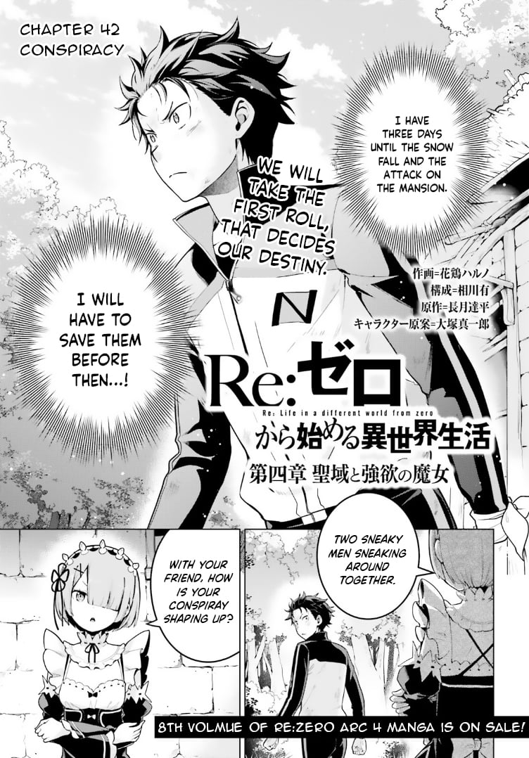 Read Re_ZERO -Starting Life in Another World Manga Online
