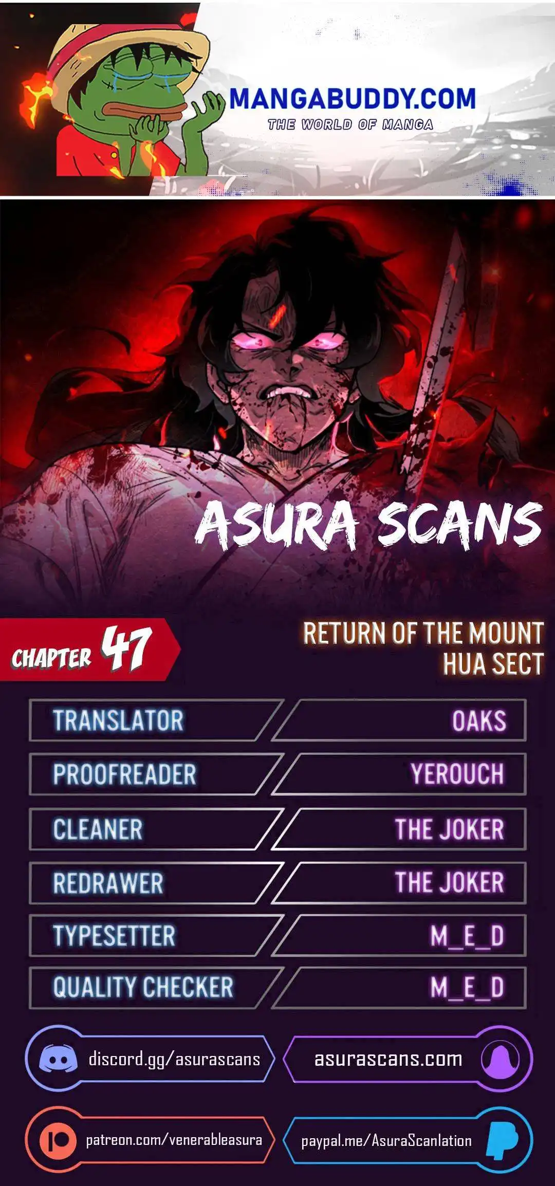 Read Return of the Mount Hua Sect Manga Online