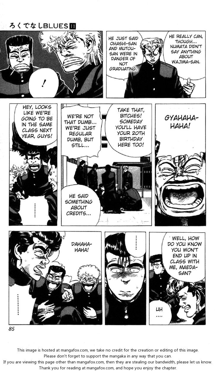 Read Rokudenashi Blues Manga Online